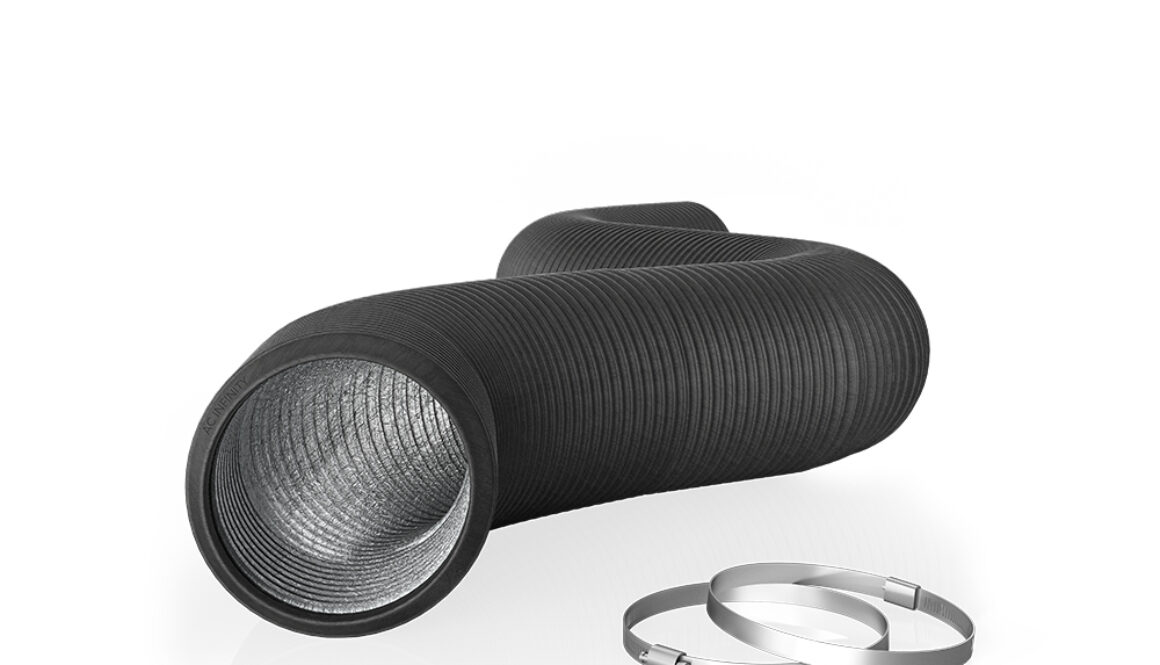AC INFINITY, FLEXIBLE FOUR-LAYER DUCTING, 25-FT LONG, 6-INCH