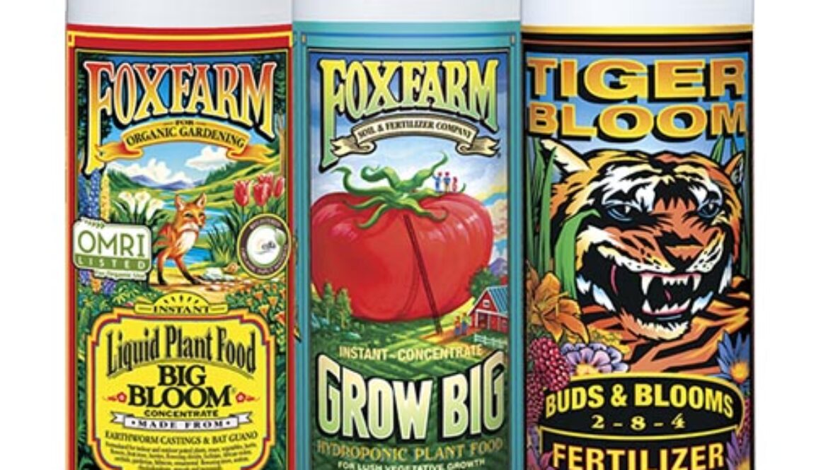 FoxFarm Hydro Formula Nutrients Trio, 3 qts