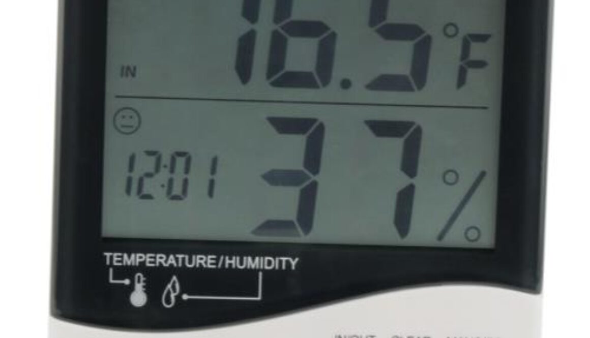Grower's Edge? Large Display Digital Thermometer & Hygrometer