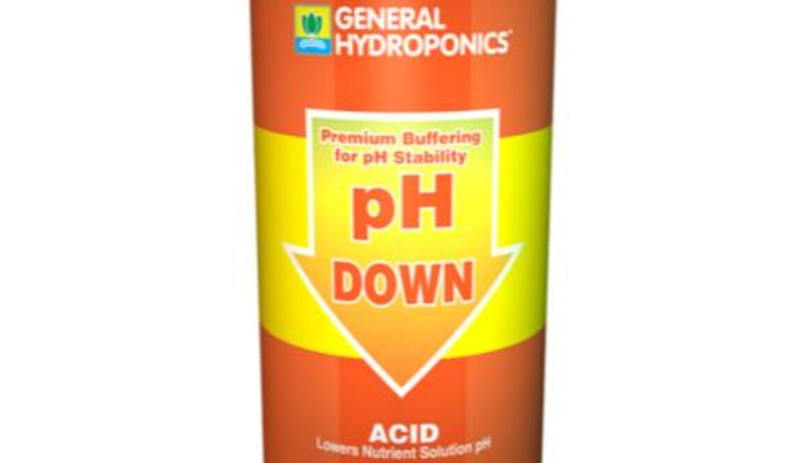 General Hydroponics® pH Down Liquid quart